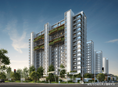 设置六个可分时分启用的水景片区 