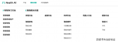 健康智能平台笼盖健康办理全流程 